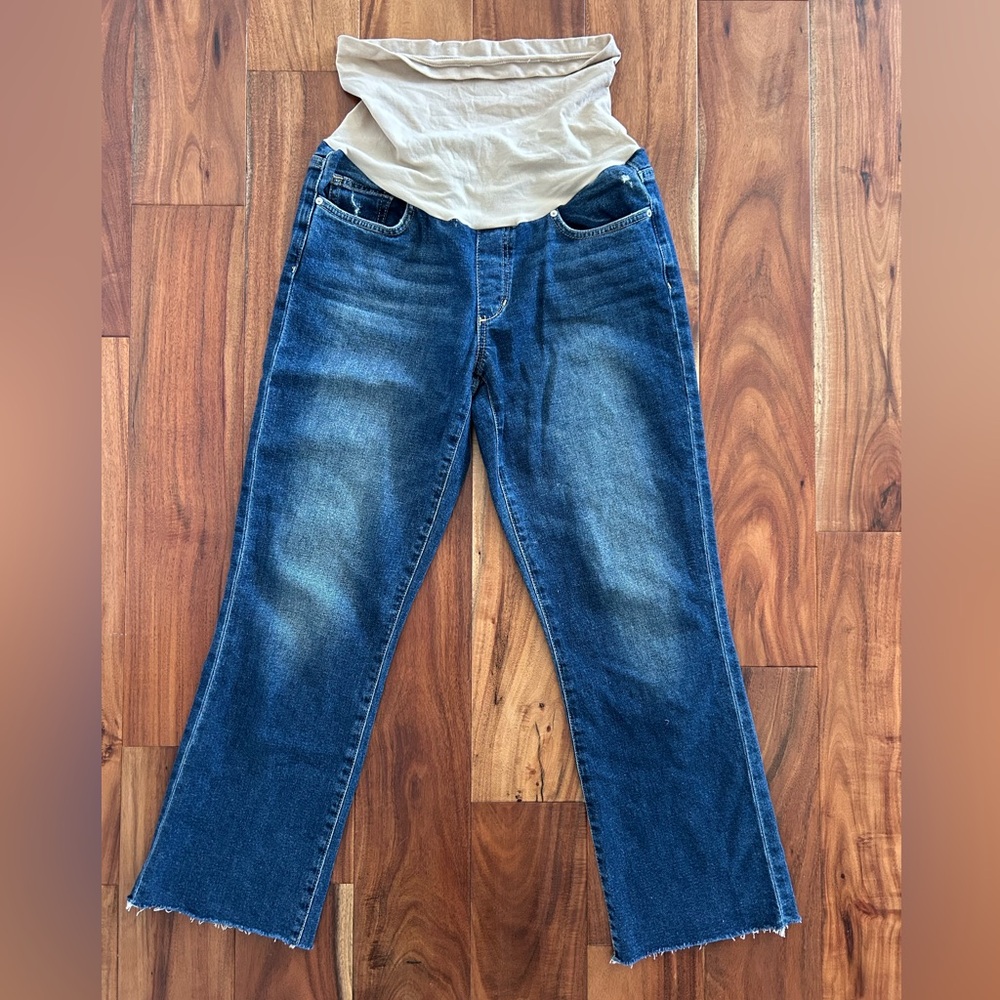 Joe's Jeans Maternity The Callie High Rise Cropped Boot Jeans (27)